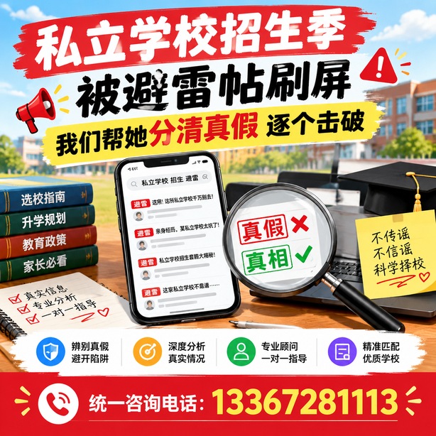 贺州小红书舆情合规处置：私立学校招生季被避雷帖刷屏，我们帮她分清真假逐个击破